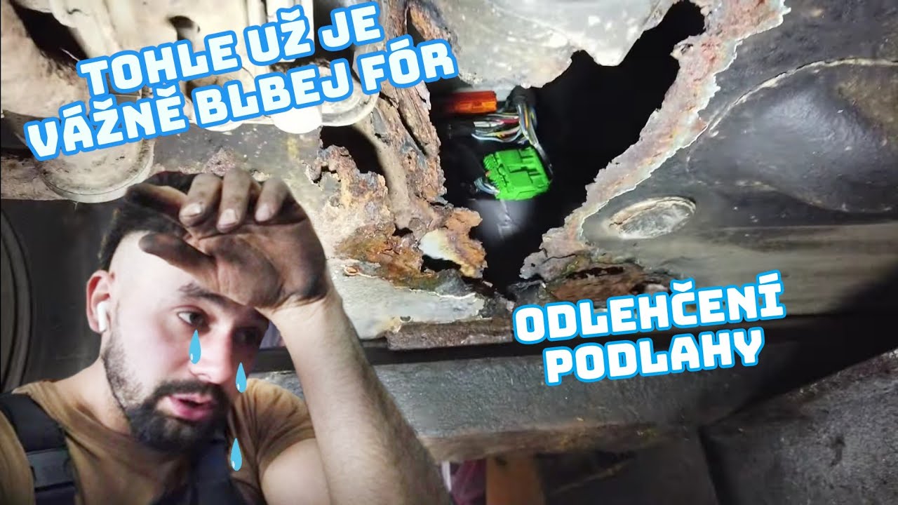 OČIŠTĚNÍ A VYVAŘENÍ PODLAHY | TOHLE JSEM JESTĚ NEVIDĚL A TY TAKY NE! KOLIK KG JSEM ODLEHČÍL?