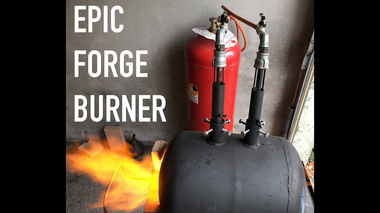 Making a high efficiency forge burner - Fabrication d'un brûleur de forge