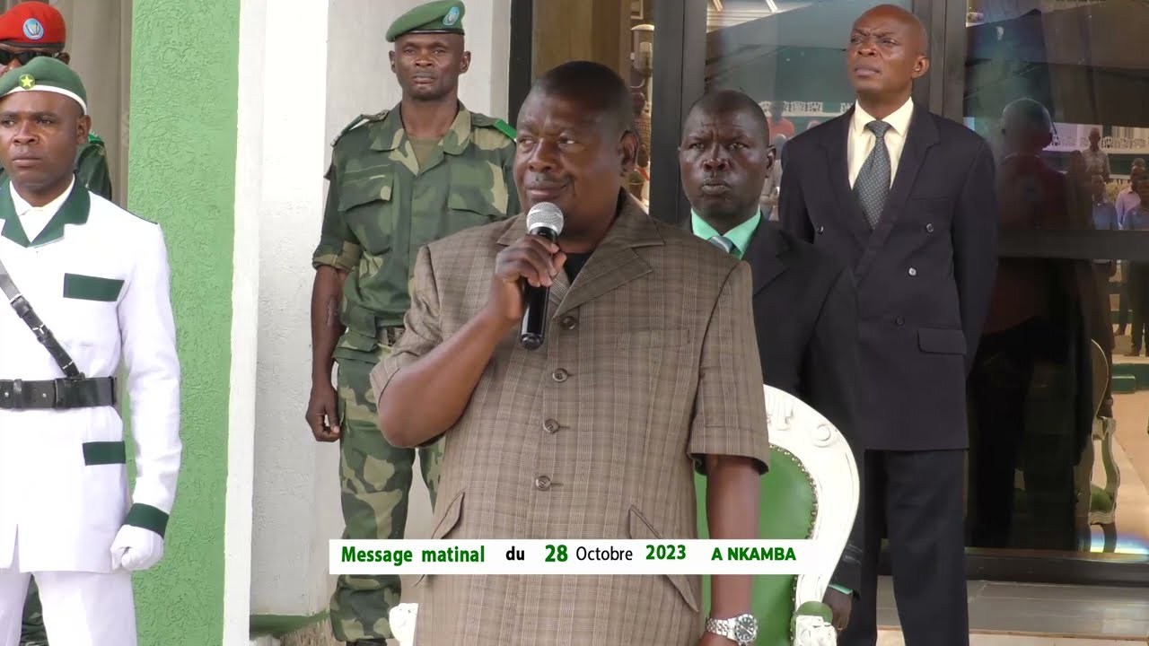 MESSAGE MATINAL DE PAPA SIMON KIMBANGU KIANGANI DU 28 OCTOBRE 2023 A NKAMBA