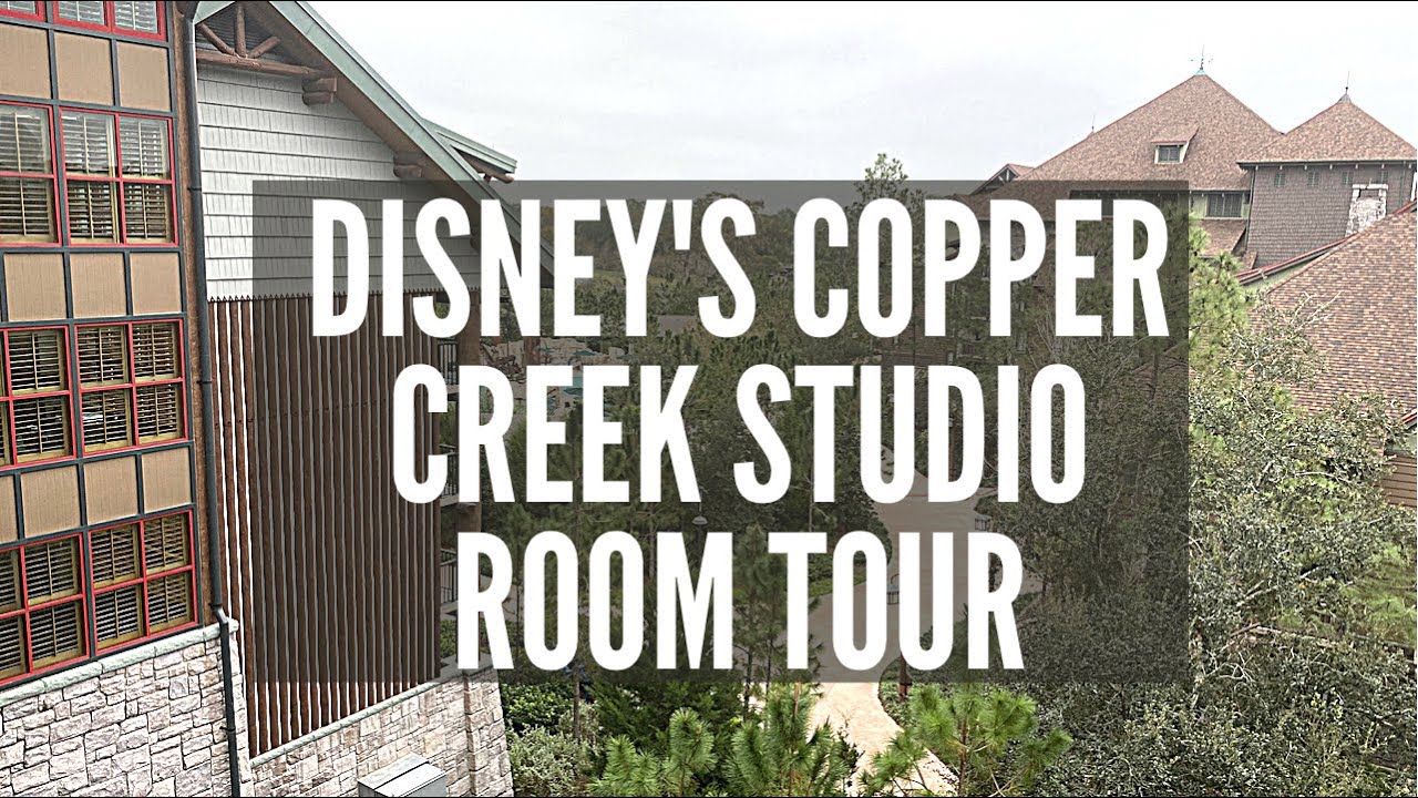Copper Creek Deluxe Studio Room Tour | Wilderness Lodge DVC