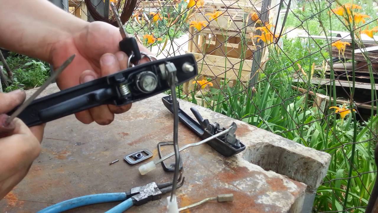 Замена ручки ваз 2114