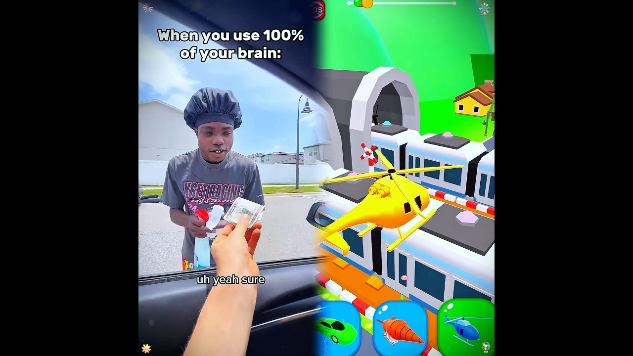 Kiedy używasz 100% swojego m&oacute;zgu 😂