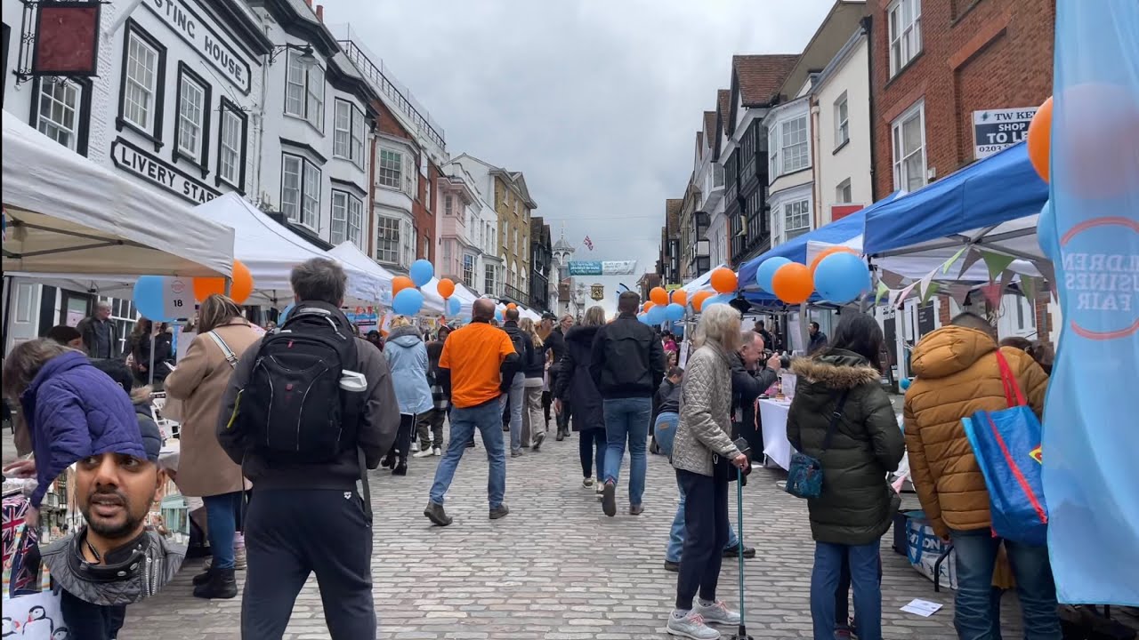 Guildford town centre vlog