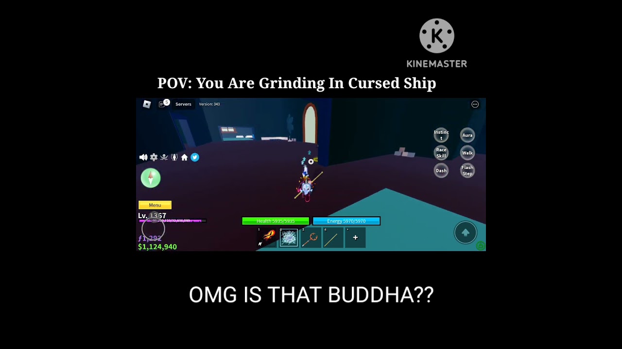Pov: You're Grinding In Cursed Ship ;-; | Blox Fruits | Roblox | #roblox #bloxfruits #secondsea
