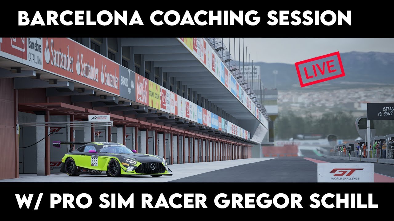 [LIVE] ACC | Barcelona Coaching Session With Pro Sim Racer Gregor Schill