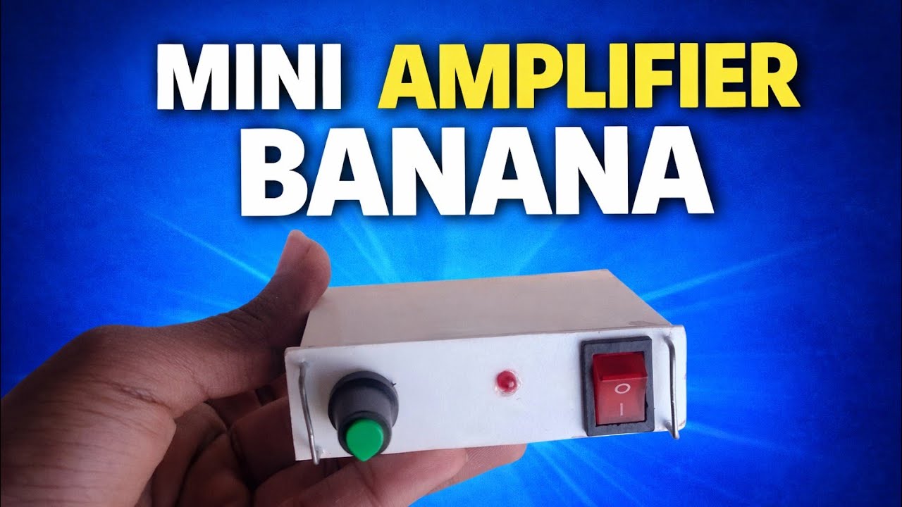 মিনি এমপ্লিফায়ার বানানো || Mini Amplifier Banana || how to making || Mini amplifier||my video 2025