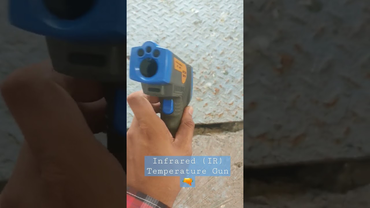 Infrared Temperature 🌡️ Gun 🔫 measures Temperature without contact with substance #electrical