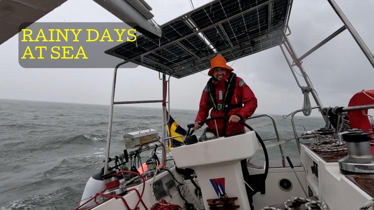 Rainy Weather on the North Sea - Sailing from Sweden to Brazil [3.03]