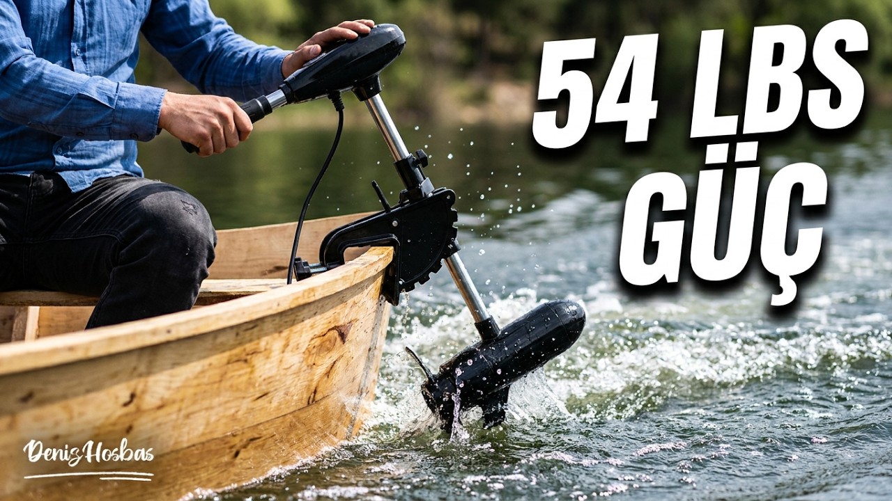 DFT Discovery 54 LBS Elektrikli Motor – Balık Avı İçin Test ve İnceleme