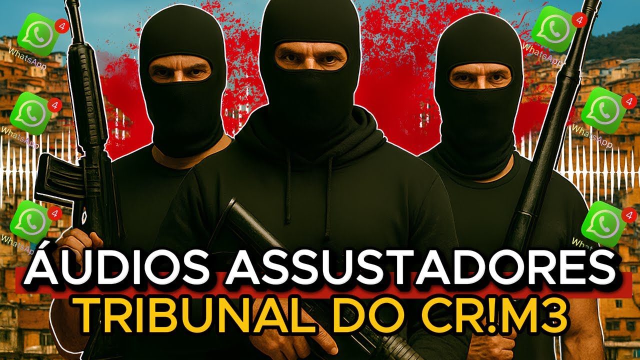 ÁUDIOS REAIS DO TRIBUNAL DO CRIM3