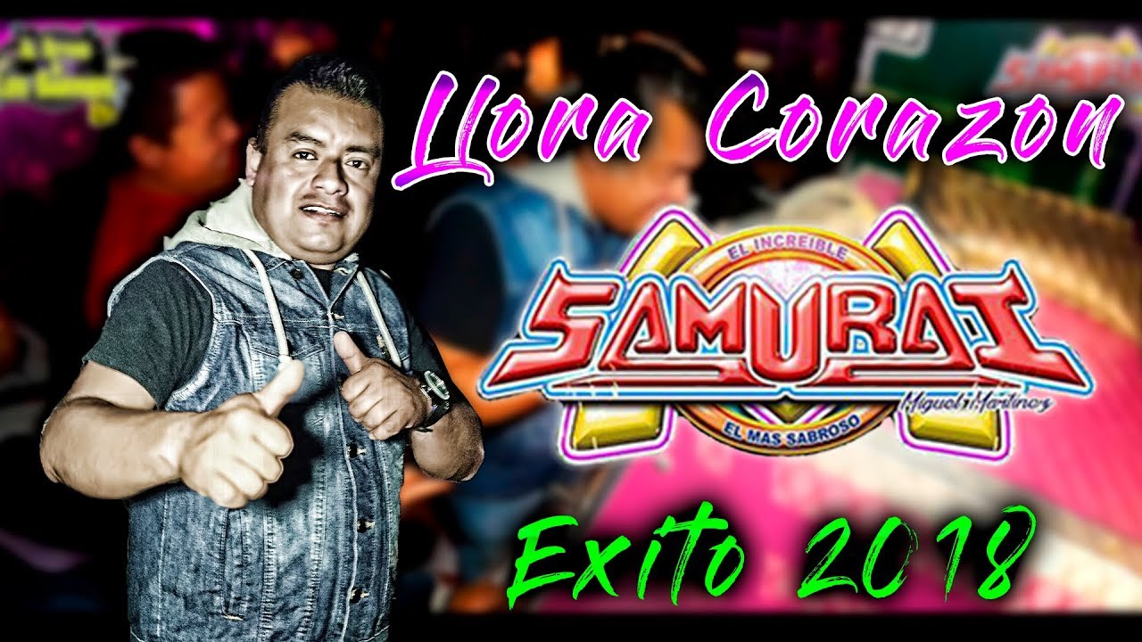 LLORA CORAZON (20 A&Ntilde;OS) EL &Eacute;XITO 2018 DE MIGUEL MARTINEZ  - SONIDO SAMURAI - SANCTORUM HD
