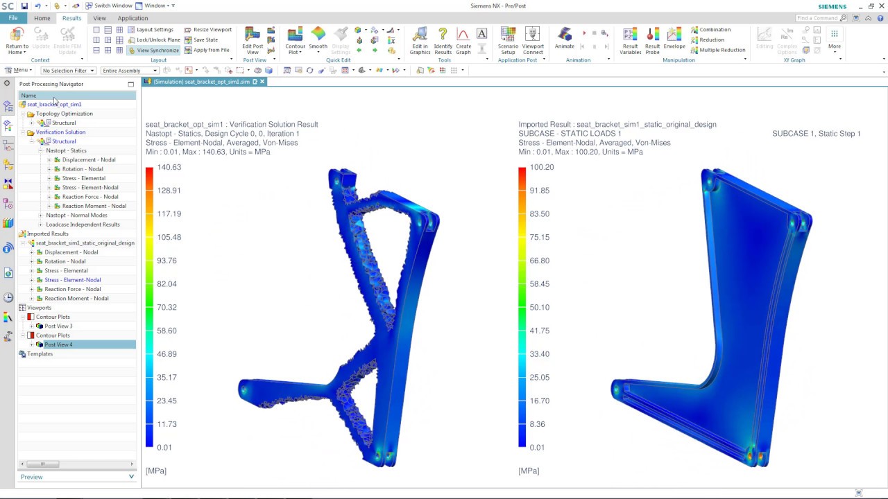 Simcenter 3D Nastran Topology Optimization