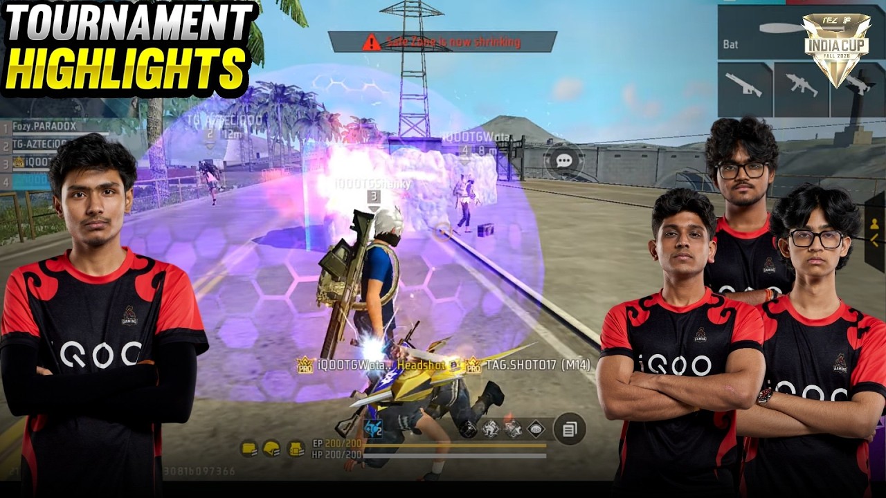 TG VS TAG | AUR3X FREEFIRE MAX INDIA SHOWDOWN | League Stage - Day 3 | FULL TOURNAMENT HIGHLIGHTS