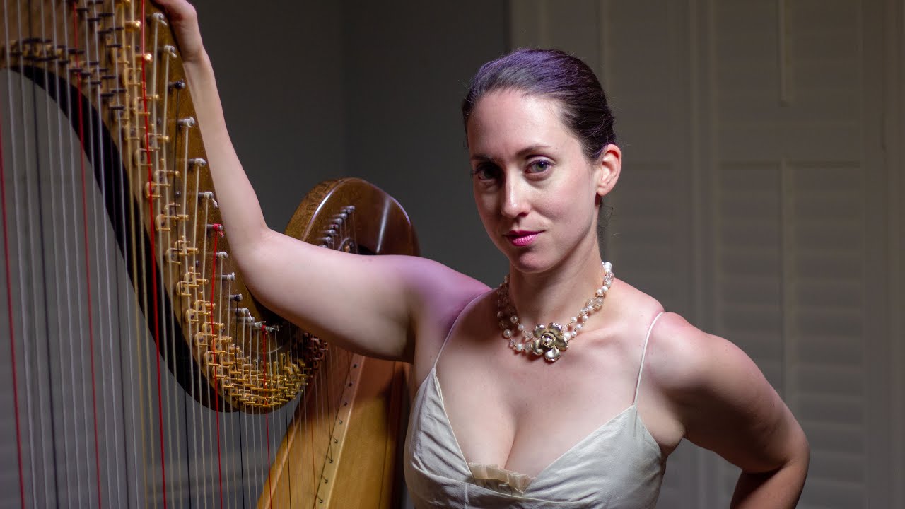 Fields of Gold (Sting) - Harp & Voice Cover