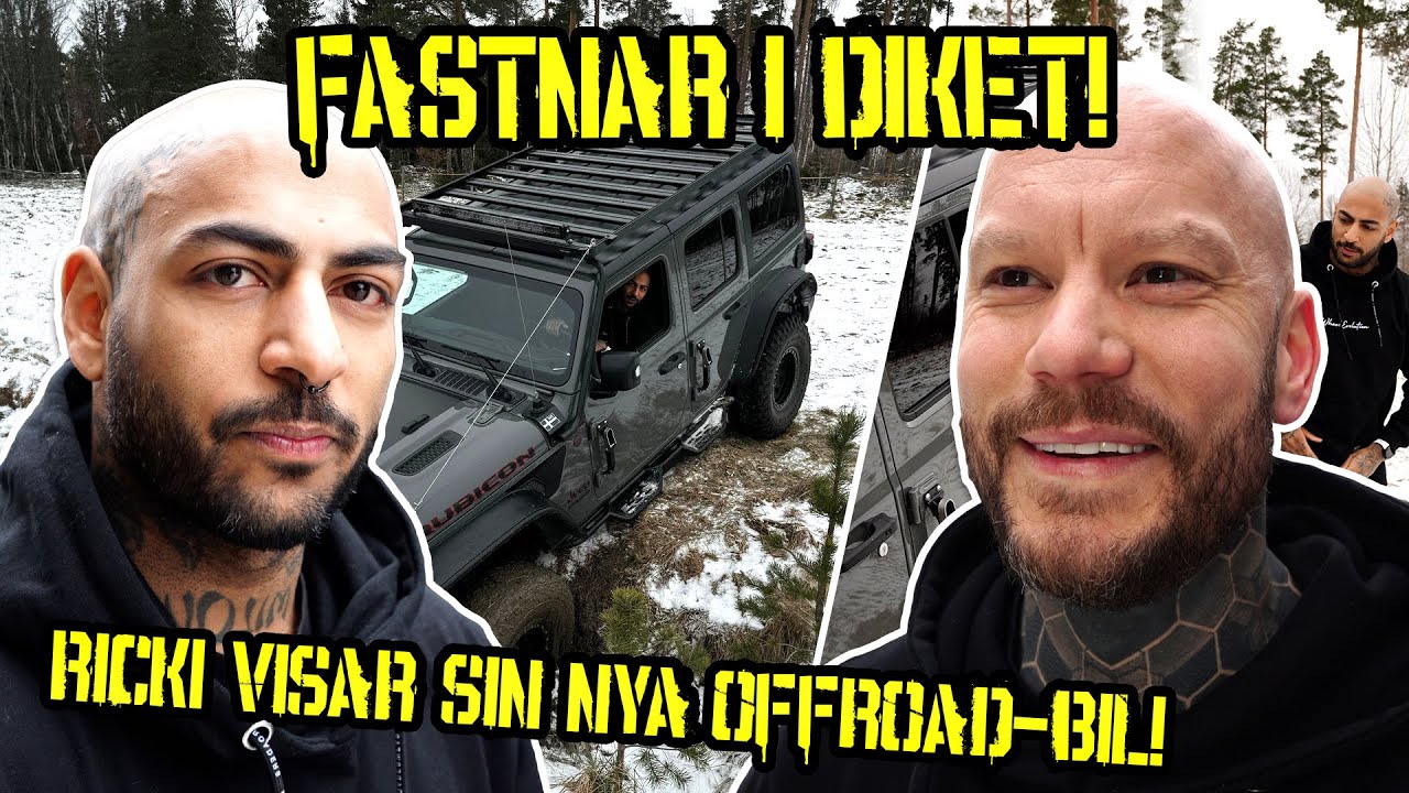 TESTAR OFFROAD-JEEP MED RICKI!