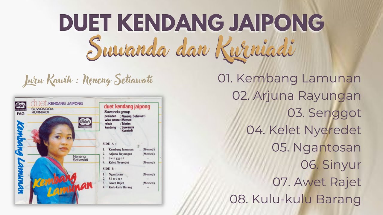 OBAT RINDU | H. SUWANDA SANG LEGENDA KENDANG JAIPONG KARAWANG