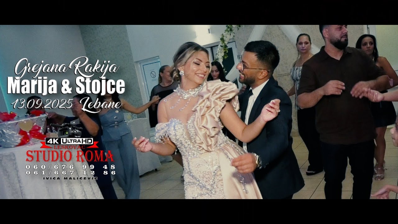 GREJANA RAKIJA / MARIJA & STOJCE / PART2 LEBANE 13.09.2025 - STUDIO ROMA IVICA 4K LESKOVAC