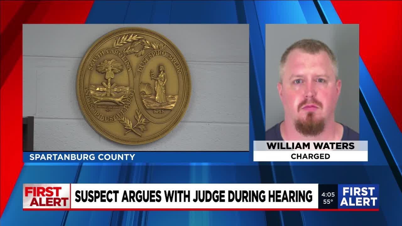 Man accused of stealing patrol car in chase argues with judge at bond hearing