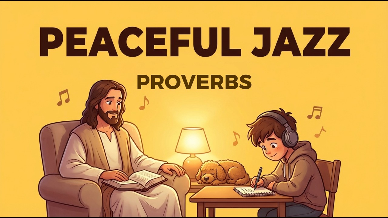 These Proverbs Will Calm Your Mind | Peaceful Gospel Jazz  (1HOUR)