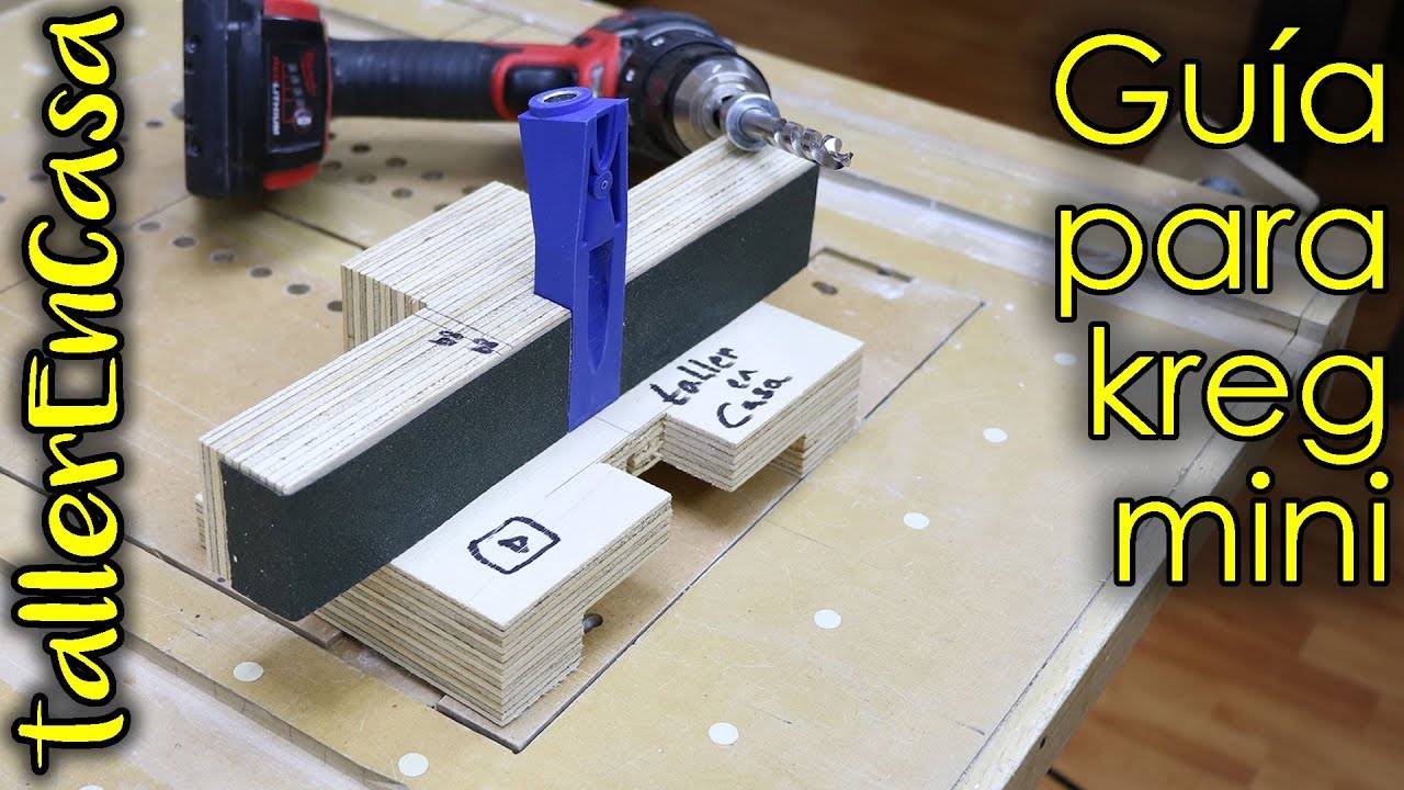 De Kreg mini a Kreg K4 casero