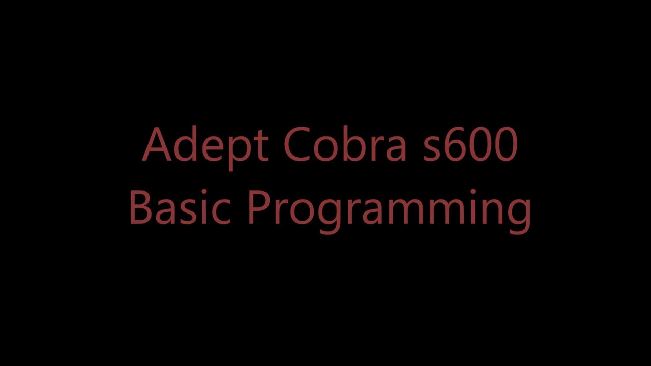 Adept programming - sample program