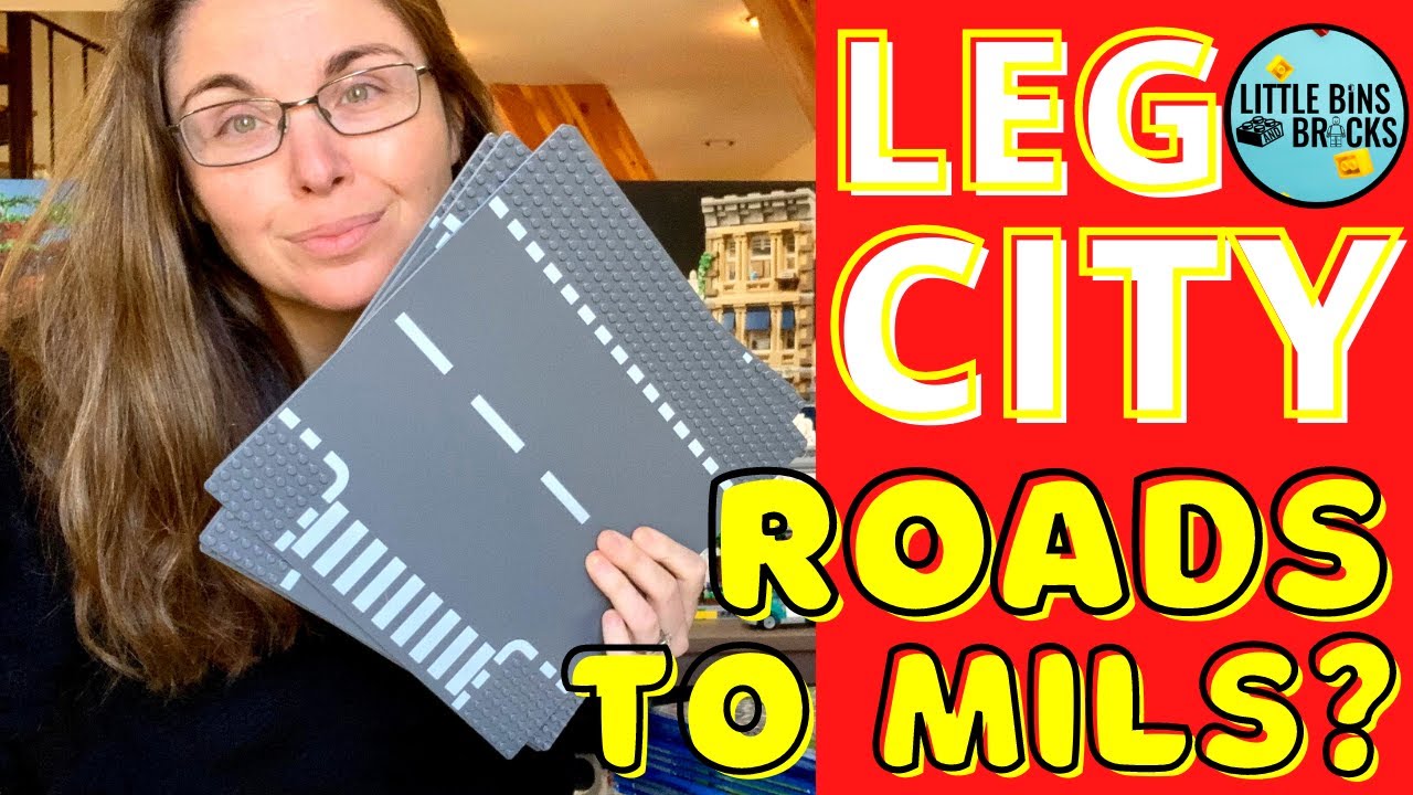 Don’t get rid of these! Building MILS Plates with Road Plates in the LEGO City