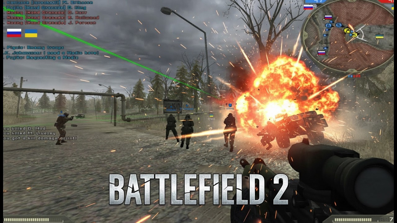 Battlefield 2 Ukraine War Mod - Pripiyat Map