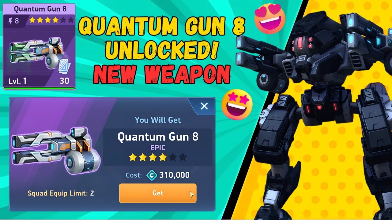 Buying Quantum Gun 8 For Our Guardian