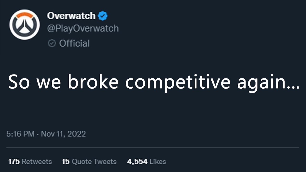 Overwatch 2 Rank Reset BROKE COMPETITIVE!