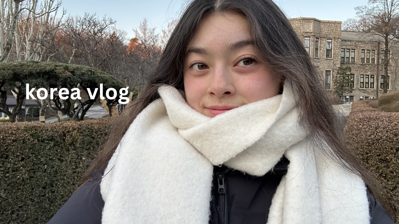 KOREA VLOG 🌟 glow up for 2026, facial treatment, nail salon, visiting yonsei, dance class, solo date
