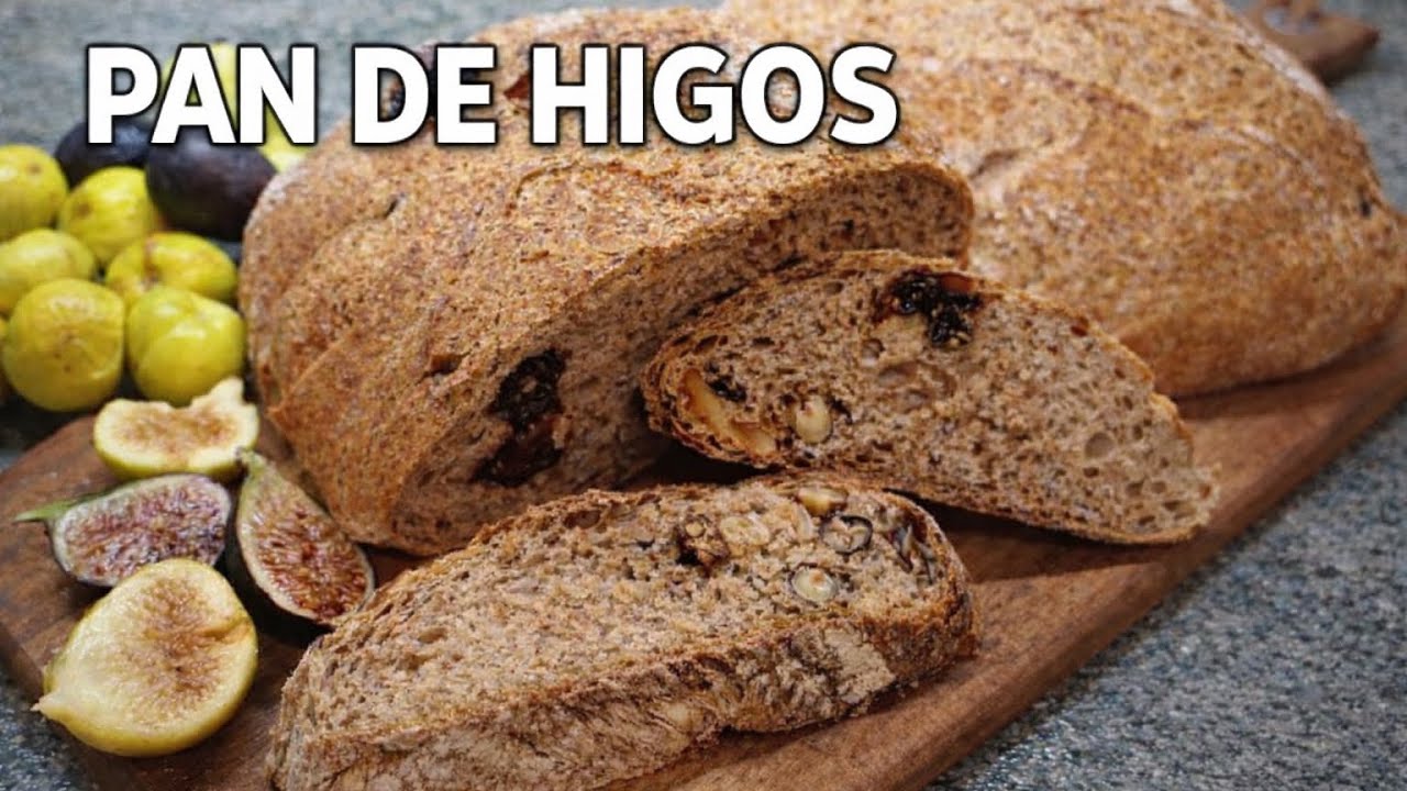 Pan de Higos al Vino y Nueces | Receta de Pan Casero Especial