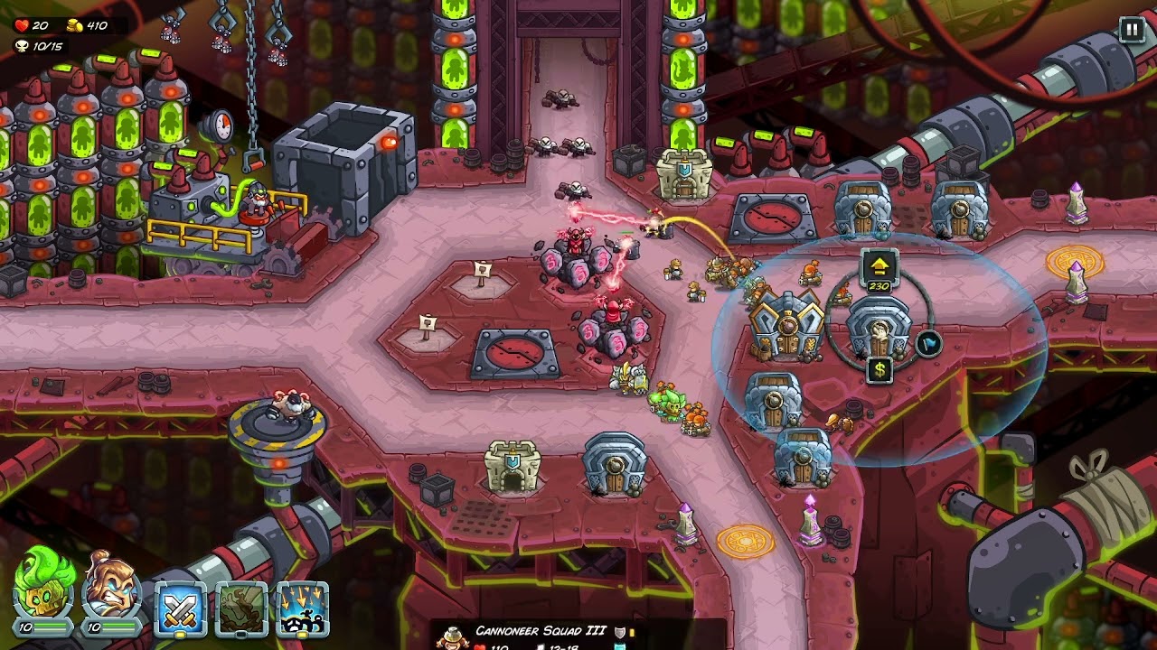 Kingdom Rush 5 Alliance Replication Chamber Level 26 Campaign
