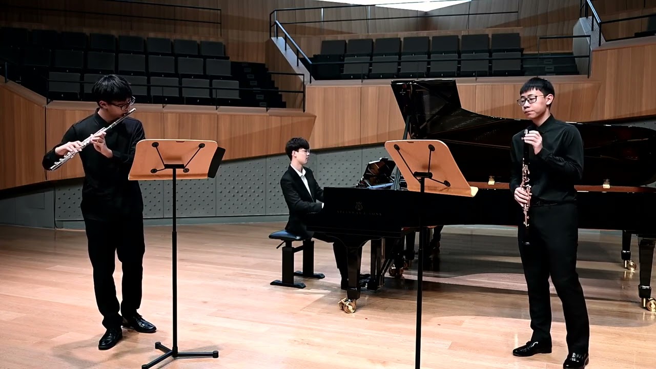 Trio for Flute, Clarinet and Piano, Op. 85. 长笛，单簧管和钢琴三重奏，作品 85; FLORENT SCHMITT