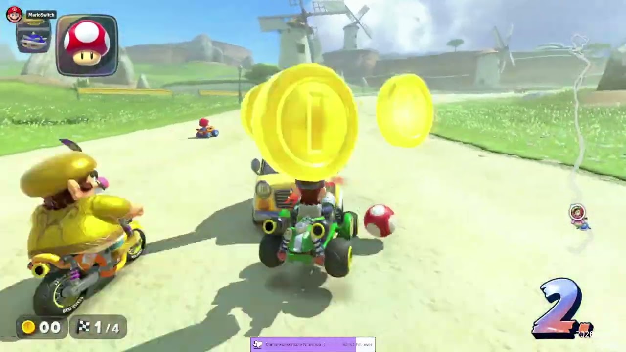[2026-03-11] Mario Kart World #11 (Miroir 3/4)
