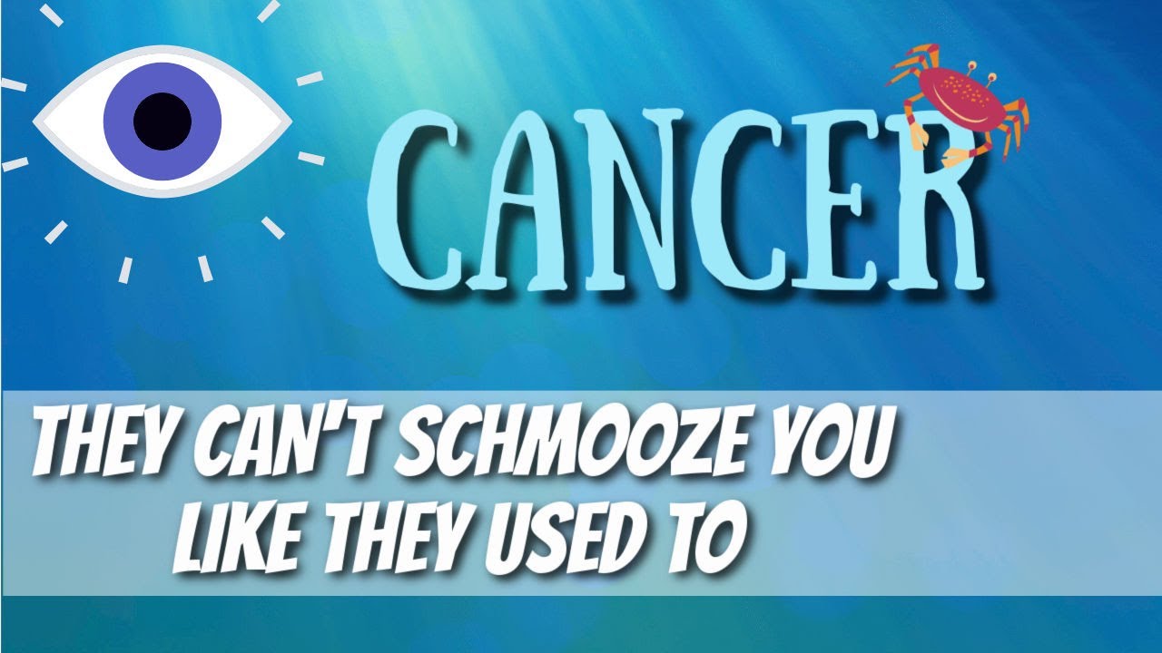 CANCER! They can't 