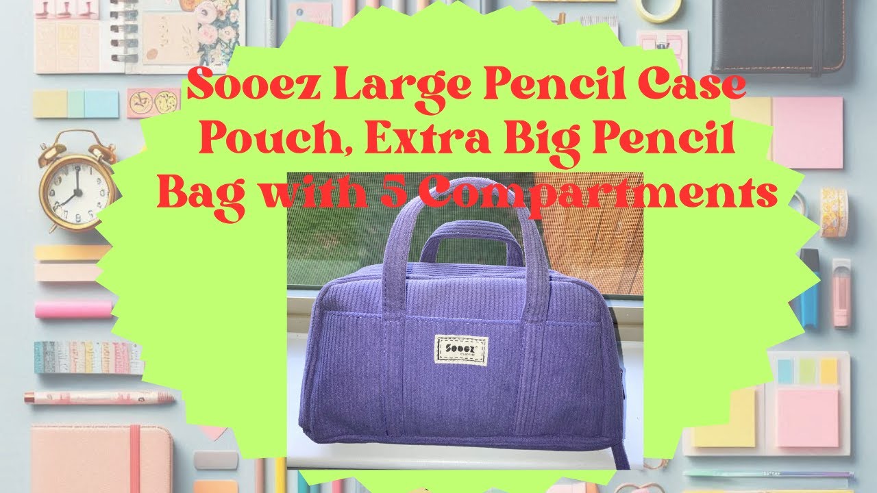 “This Pencil Case Is Huge… But Can It Handle My Emotional Receipts?