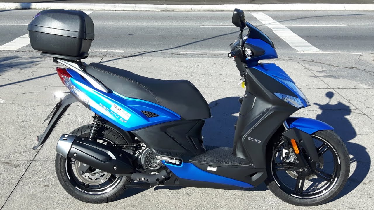 Rodolfinho da Z- Testando Kymco Agility 16+ 200i ABS.
