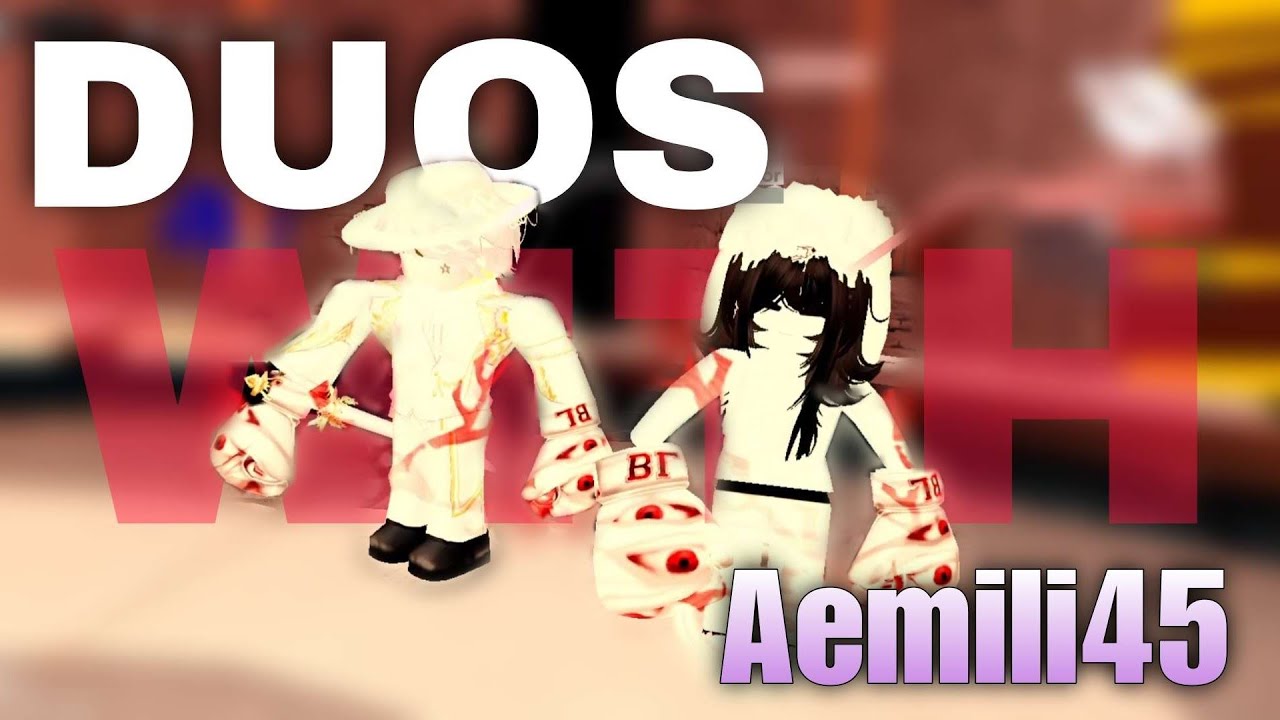 Roblox Boxing League: 2vs2 with 𝗔𝗲𝗺𝗶𝗹𝗶𝟰𝟱