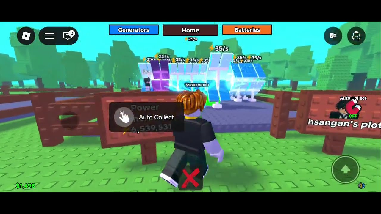 Roblox my solar panel