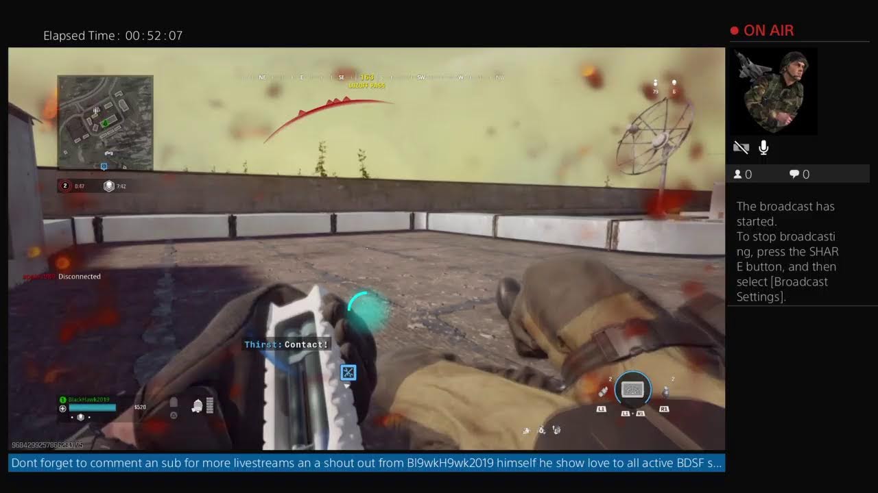 BlackH9wk2019's Live PS4 Broadcast #CODWZ #iDoNotOwnCopyRightsToThisGame