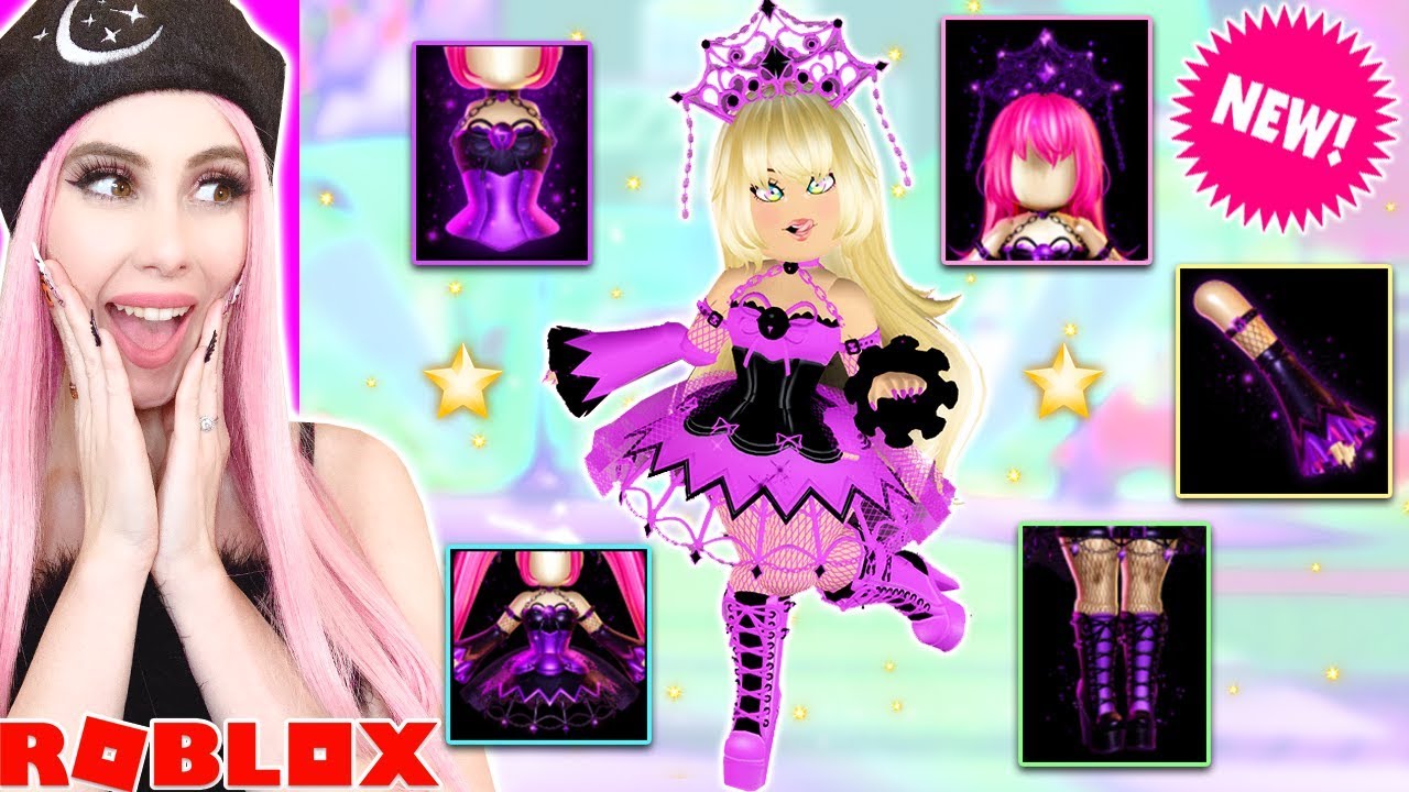 Buying The Brand New SHADOW EMPRESS SET! 125,000 Diamond spending Spree! Roblox Royale High