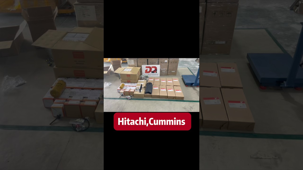 Hitachi and Fleetguard parts. 