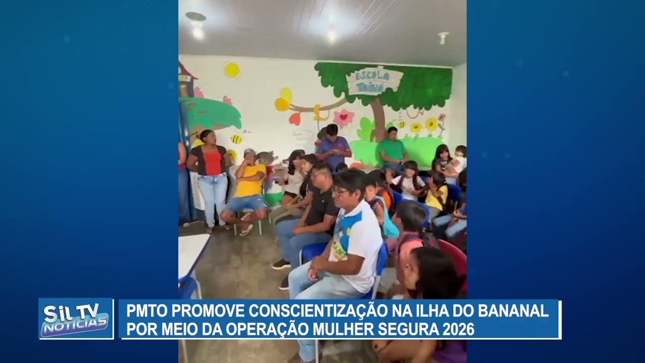 PMTO promove conscientização na Ilha do Bananal por meio da Operação Mulher Segura 2026