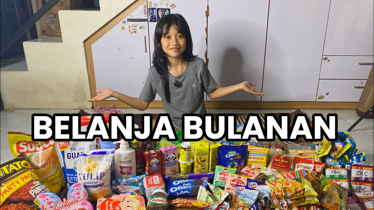 Vlog kedua celine #belanjabulanan #vlogvideo 