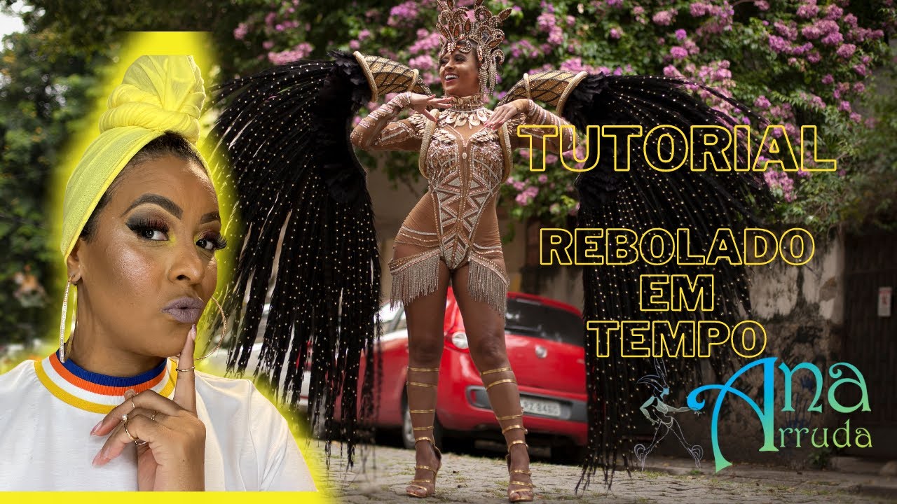 Brazilian Samba Dance - REBOLADO EM TEMPO Tutorial by Ana Arruda