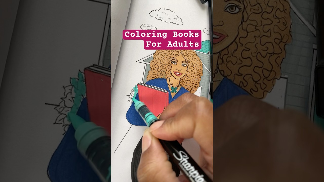 Black Coloring Books For Adults? Yes, Please! 🙌🏽🎨 #coloringbook #selfpublishing