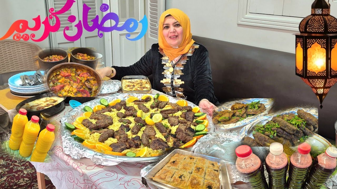 عزومة رمضانية ولمّة الأحباب في بيتي | أحلى سفرة وأجمل أجواء رمضان