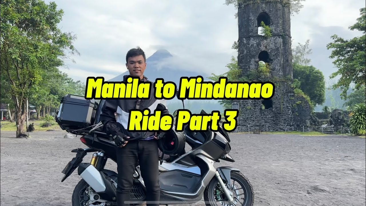 Part 3 Manila to Mindanao Ride Using Motorcycle 2025
