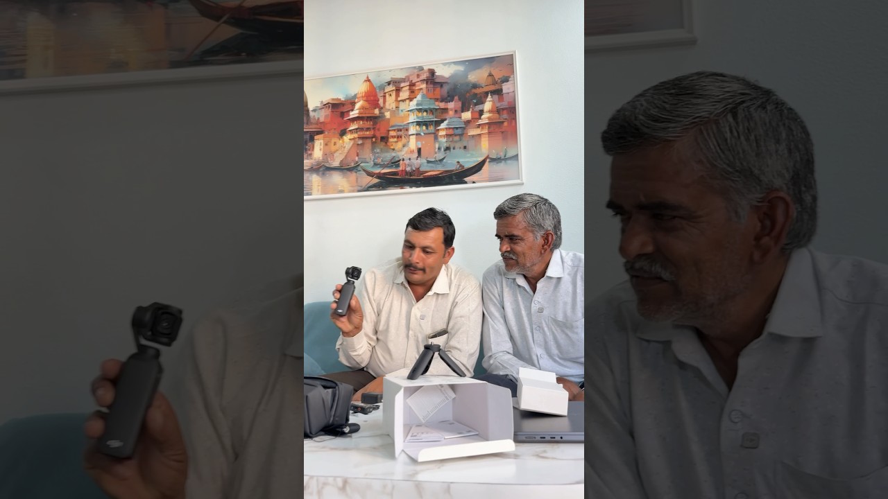 નવું નજરાણું લીધું અમે 🤗 #gujju #dji #djipocket3