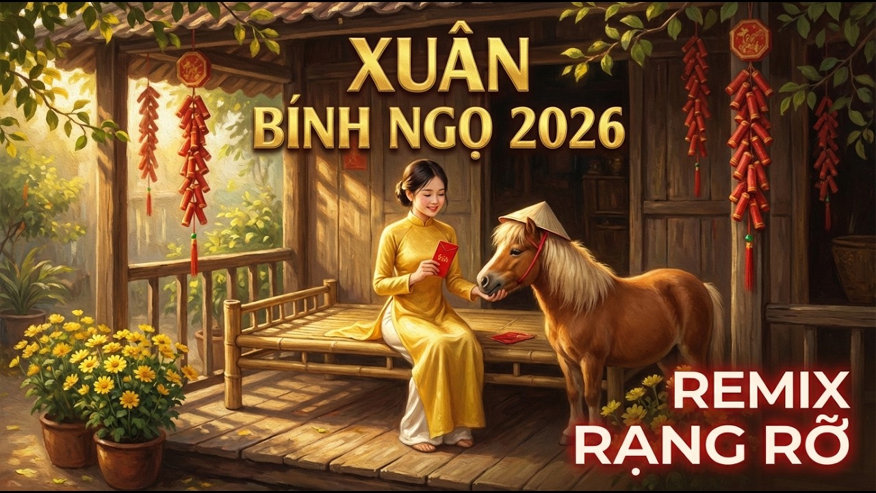 Tuyển Tập Nhạc Tết 2026 Remix 🧧 Nghe Là Thấy Tết Cận Kề   Xuân Bính Ngọ Rạng Rỡ